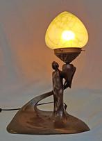 Elisabethhütte - Lamp - Secession tafellamp - Gepatineerd, Antiek en Kunst