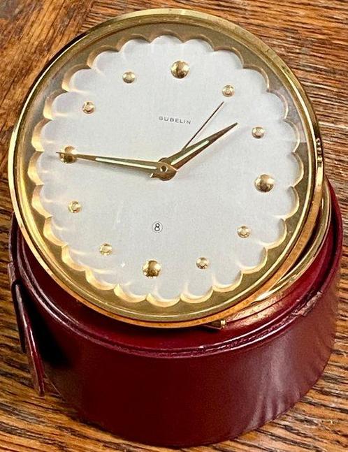 Horloge de bureau, Horloge de table, Réveil - Gübelin -, Antiek en Kunst, Antiek | Klokken