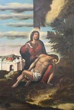 Austrian School (XVII) - Deposition of Christ, Antiek en Kunst, Kunst | Schilderijen | Klassiek