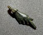 Oud-Romeins Bronzen Manu-Fica draagbare amulet - een oud