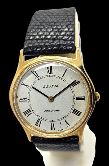 Bulova - Longchamp - Zonder Minimumprijs - 12027, cal., Handtassen en Accessoires, Horloges | Heren