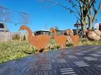 Ornement décoratif - Canards en acier corten