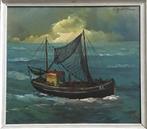 Leo Jordaens (1944-2000) - Bootje op het water