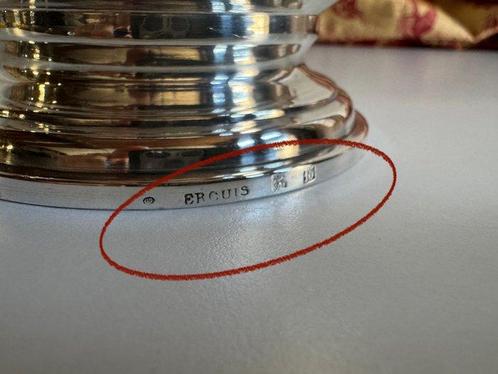 ERCUIS - Service à poisson - Plaqué(e) argent, Plaqué argent, Antiek en Kunst, Antiek | Meubels | Tafels