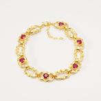 Zonder minimumprijs - Armband - 8 karaat Zilver, Geel goud -, Nieuw