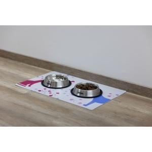 Bakonderlegger, blauw/roze/wit, 55 x 35 cm - kerbl, Animaux & Accessoires, Autres accessoires pour animaux