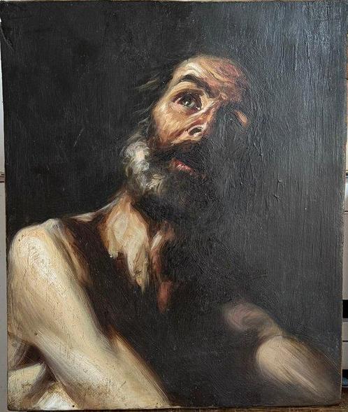 Europese school (XIX) - Profeta, Antiek en Kunst, Kunst | Schilderijen | Klassiek