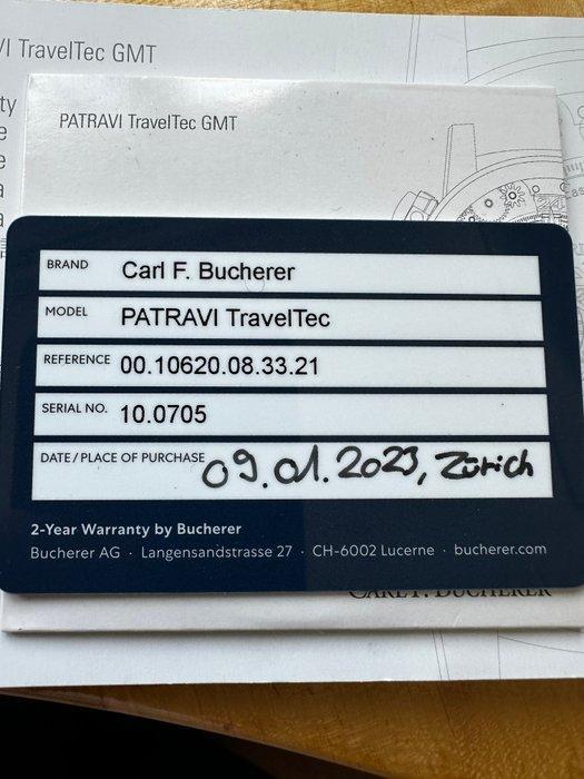 Carl F. Bucherer - Patravi TravelTec - 00.10620.08.30.22 -, Handtassen en Accessoires, Horloges | Heren
