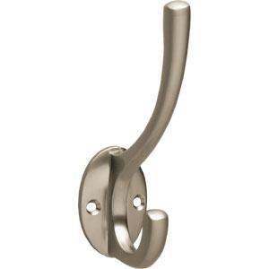 Intersteel Kapstokhaak ovaal nikkel mat, Huis en Inrichting, Woonaccessoires | Kapstokken, Nieuw, Overige materialen