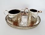 Ontbijtservies - Elegant Silver-Plated Breakfast Set -