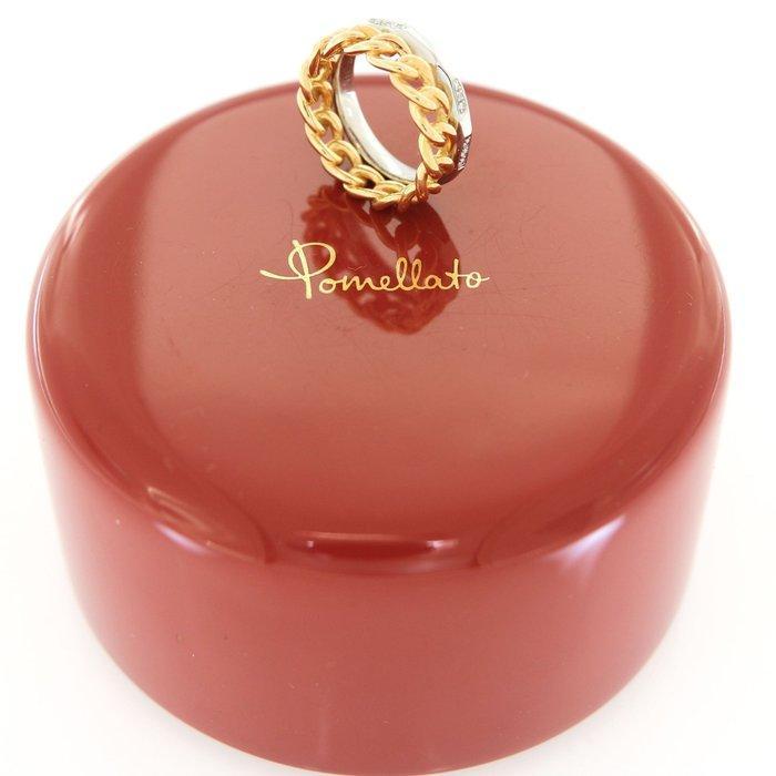 Pomellato - Ring - Milano - 18 karaat Witgoud, Geel goud -, Handtassen en Accessoires, Ringen