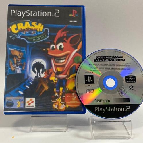 Crash Bandicoot The Wrath Of Cortex Pl PS2 (Copy Cover), Games en Spelcomputers, Games | Sony PlayStation 2, Zo goed als nieuw