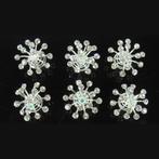 PaCaZa - Big Crystal Curlies met Kristallen - 6 stuks, Kleding | Dames, Trouwkleding en Trouwaccessoires, Nieuw, Verzenden