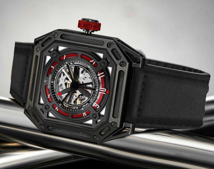 Tecnotempo - Automatic - Dynamic Helix - Designed by, Handtassen en Accessoires, Horloges | Heren