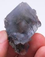 (ZELDZAME VINDPLAATS) BLAUWE FLUORIET uit LA SIRENA -, Collections, Minéraux & Fossiles