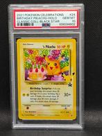 Pokémon - 1 Graded card - Birthday Pikachu - NO RESERVE 24, Nieuw