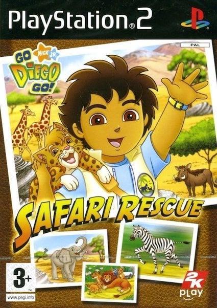 Go Diego Go! Safari Avontuur (PS2 Games) (Playstation 2), Games en Spelcomputers, Games | Sony PlayStation 2, Zo goed als nieuw