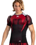 Venum Adrenaline Rashguard Rood Zwart, Kleding | Heren, Sportkleding, Verzenden, Vechtsport, Nieuw, Rood