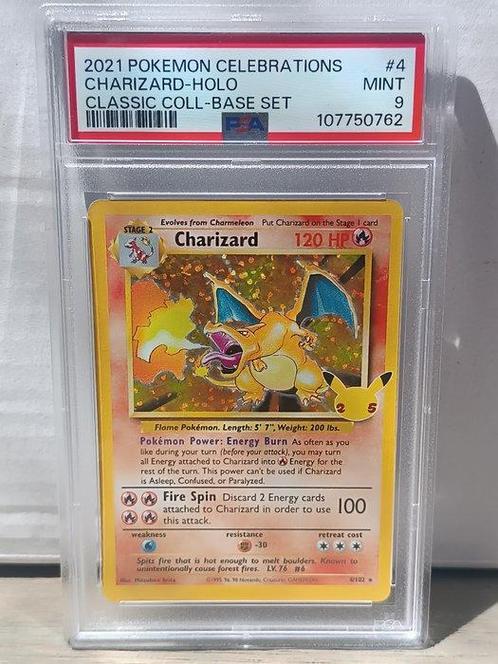 Pokémon - 3 Graded card - Dracaufeu, Florizarre, Tortank,, Hobby en Vrije tijd, Verzamelkaartspellen | Pokémon