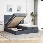 vidaXL Ottoman bed met matrassen 160x200cm fluweel, Huis en Inrichting, Slaapkamer | Bedden, Verzenden, Nieuw