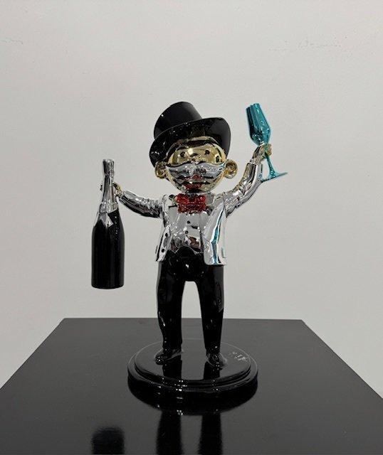 Van Apple - Pop The Champagne, Antiek en Kunst, Kunst | Designobjecten