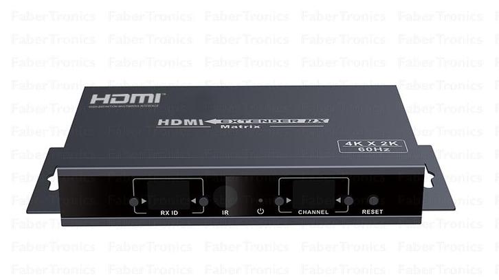 HDMI over TCP/IP LAN Matrix 4K 60Hz - Voordeelset, Bricolage & Construction, Électricité & Câbles, Enlèvement ou Envoi