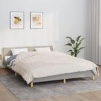 vidaXL Verzwaringsdeken 220x240 cm 15 kg stof, Verzenden, Nieuw