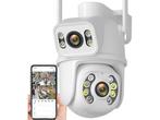 Veiling - Dual lens camera - QXGA - 2x 3MP - wit, Audio, Tv en Foto, Videocamera's Digitaal, Nieuw