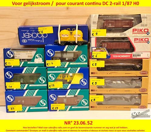 Gelijkstroom modeltreinen 2dehands Roco Fleischmann Trix, Hobby en Vrije tijd, Modeltreinen | H0, Nieuw, Ophalen of Verzenden