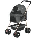 TRUUSK 3-in-1 Hondenwagen en Kattenbuggy - Opvouwbaar met Dr, Verzenden, Nieuw