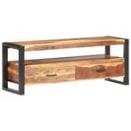 vidaXL Tv-meubel 120x35x45 cm hout met honingkleurige, Huis en Inrichting, Verzenden, Nieuw
