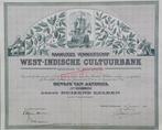 Verzameling van obligaties of aandelen - West-Indische