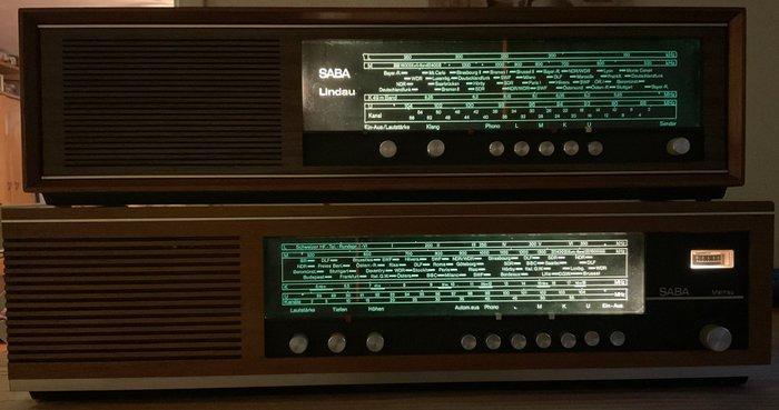 SABA - Mainau Mod. MN-F, Lindau Mod. LI-G Radio - Diverse, Audio, Tv en Foto, Radio's