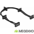 Delock 60395 Kabel Voeding SATA 15-pins stekker > 4 x SATA, Verzenden, Nieuw