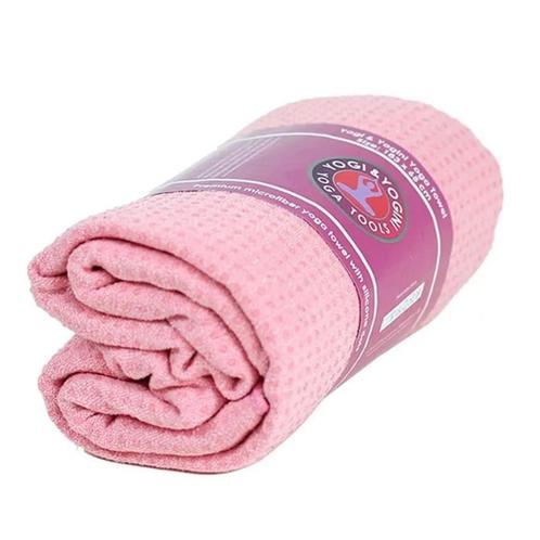 Yoga Handdoek Siliconen Antislip - Roze, Sport en Fitness, Gezondheidsproducten en Wellness, Ophalen of Verzenden