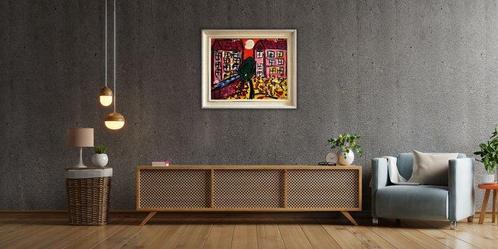 Peter Robert Keil (1942) - Berlin Wedding - Drontheimerstr., Antiek en Kunst, Kunst | Schilderijen | Modern