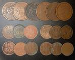 Japon. Meiji, Showa. 2 Sen, 1 Sen 1876(M09)~1938(S13) Bronze