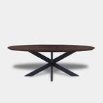 Tafel Ovaal Eikenhout  Matrix XL  140x90, Nieuw