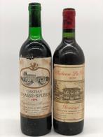 Mixed lot of 2 x 75cl Bordeaux Icon reds 1979 (rood), Ophalen of Verzenden, Nieuw, Frankrijk, Rode wijn