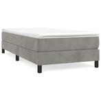 Klein Bedframe 80x200 Lichtgrijs | Retour Deal | Goedkoop!, Huis en Inrichting, Slaapkamer | Bedden, Eenpersoons, Verzenden, Nieuw