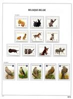 België 2010 - Zegels uit blokken en boekjes op Davo, Gestempeld
