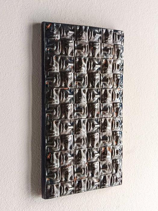 Salvatore Alibrio - Frequenza argento blu e oro, Antiek en Kunst, Kunst | Designobjecten