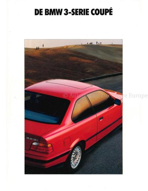 1992 BMW 3 SERIE COUPE BROCHURE NEDERLANDS, Livres, Autos | Brochures & Magazines, Enlèvement ou Envoi
