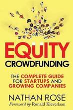 Equity Crowdfunding 9780473377984 Nathan Rose, Verzenden, Zo goed als nieuw, Nathan Rose