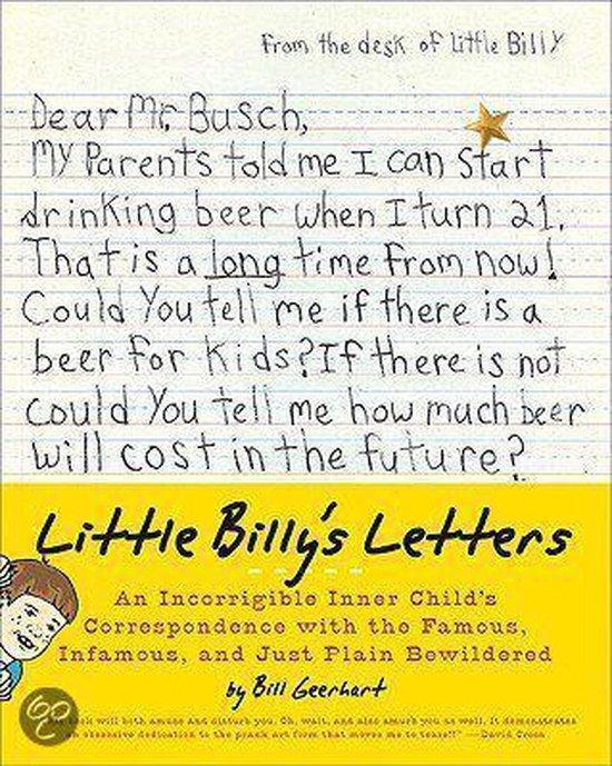 Little Billys Letters 9780061807282 William D. Geerhart, Livres, Langue | Anglais, Envoi