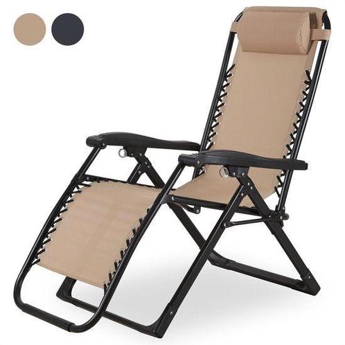 Tweedekans | Novitaa Opvouwbare Tuinstoelen - 30°-90°, Tuin en Terras, Tuinsets en Loungesets, Ophalen of Verzenden