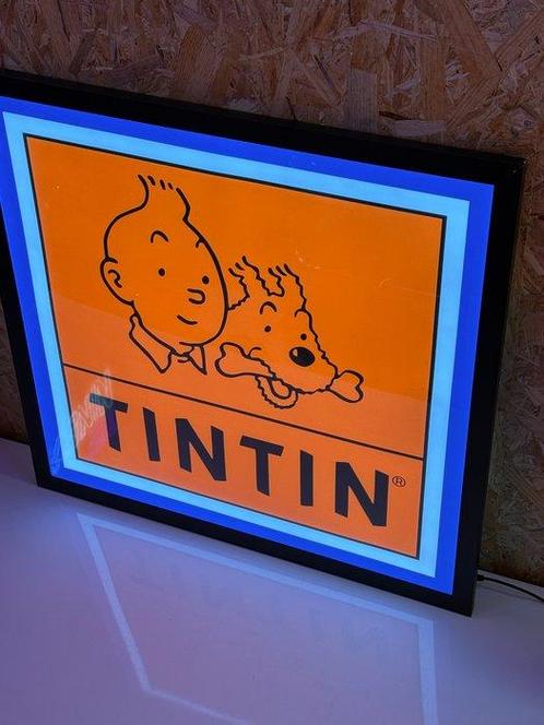 Tintin - 1 winkelgevelbord, Boeken, Strips | Comics