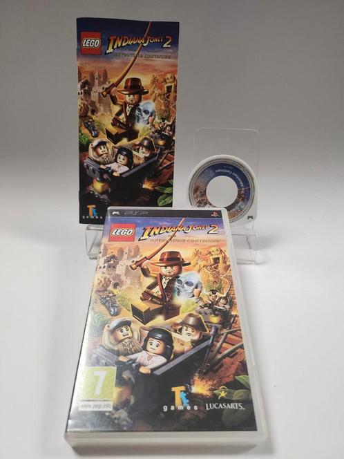 LEGO Indiana Jones 2 the Adventure Continues PSP, Consoles de jeu & Jeux vidéo, Jeux | Sony PlayStation Portable, Enlèvement ou Envoi