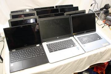 Interesting find: Lot of 9 Chromebooks - Various brands - beschikbaar voor biedingen