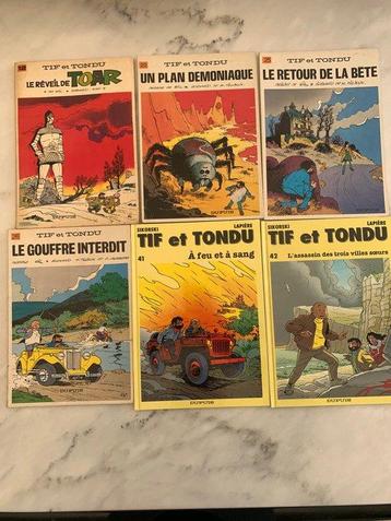 Tif et Tondu - 4x B + 2x C - 6 Album - EO - 1968/1995 beschikbaar voor biedingen